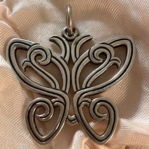 JAMES AVERY Lacewing Butterfly Pendant  RETIRED